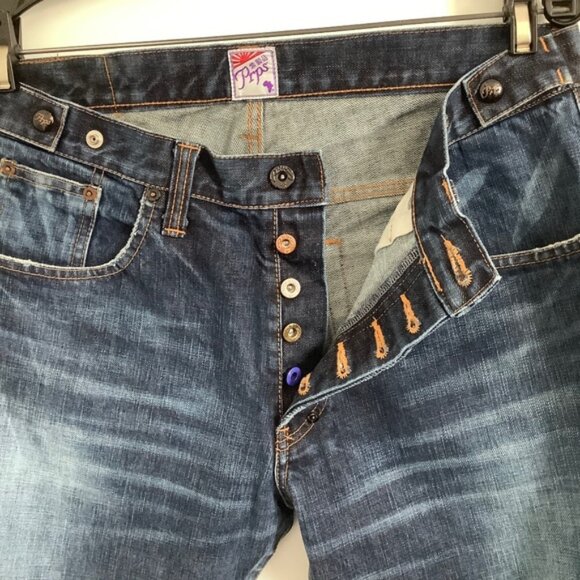 Men's Rare PRPS Made in Japan Purple Tag Denim Jeans, Size 33 - Picture 8 of 16